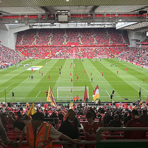 Mike at Anfield